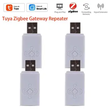 Tuya ZigBee Jelerősítő USB Jel Erősítő Extender Intelligens Otthon Automatizálási Készülék Működik Zigbee Átjáró Az Intelligens Élet