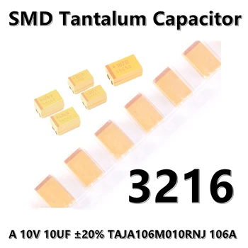 (5db) 3216 (A Típus) 16V 6.8 UF ±10% TAJA685K016RNJ 685C 1206 SMD tantál kondenzátor